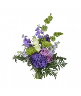 A purple touch bouquet